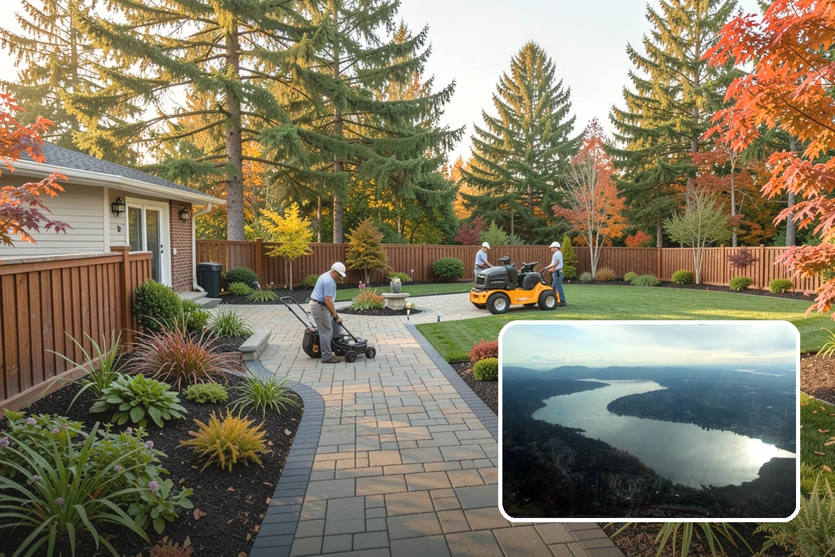 Stamped Concrete in Sammamish, King County, WA - Authentic stone, brick, or slate appearance in one seamless slab