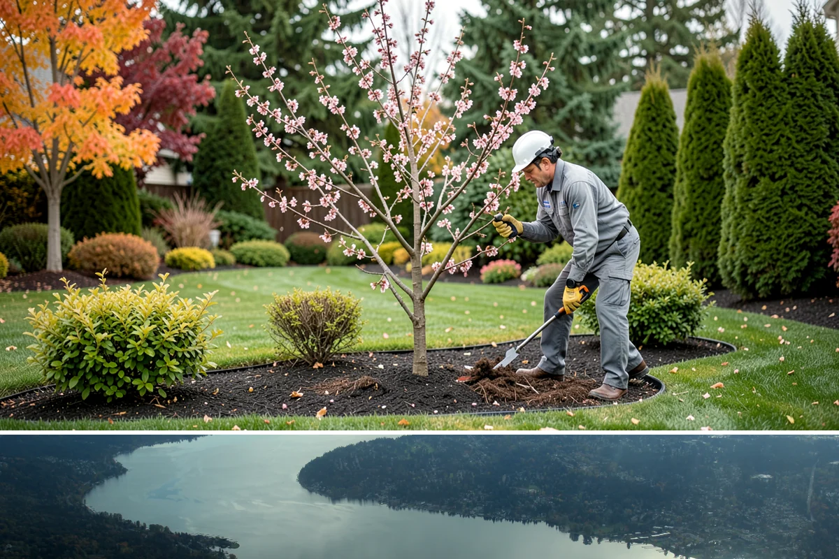 Stamped Concrete in Sammamish, King County, WA - Stamping requires warm, dry days for proper timing and imprinting, making summer and early fall the most reliable seasons in the...