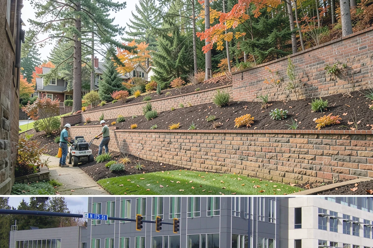 Stamped Concrete in Shoreline, King County, WA - Stamping requires warm, dry days for proper timing and imprinting, making summer and early fall the most reliable seasons in the...