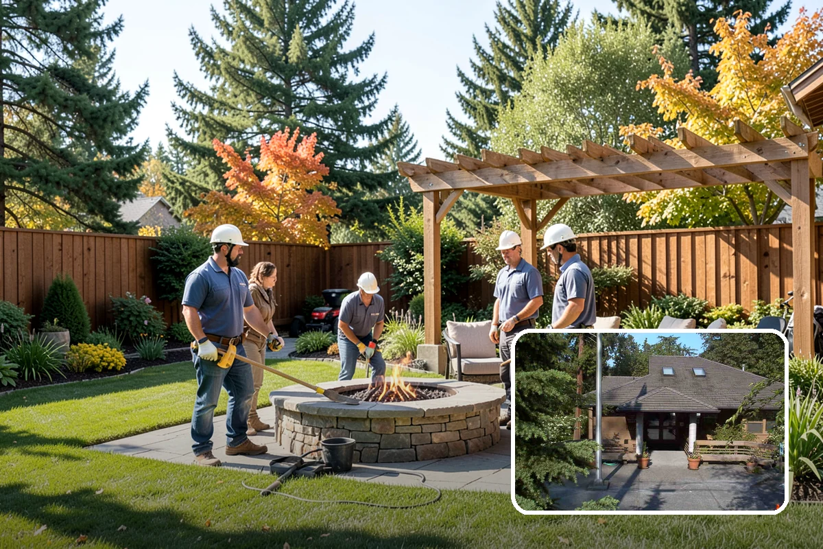 Stamped Concrete in Yarrow Point, King County, WA - Authentic stone, brick, or slate appearance in one seamless slab