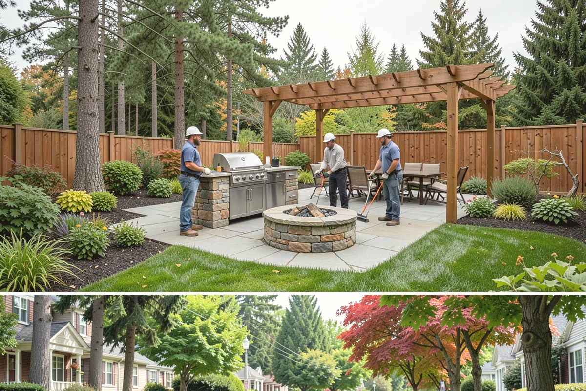 Standing Water Solutions in Beaux Arts Village, King County, WA - Assessment can happen during the wet season to see the problem in action, while installation is smoothest in drier months.