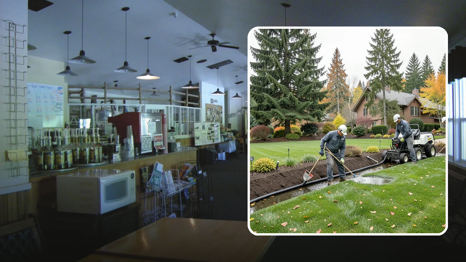 Standing Water Solutions in Black Diamond, King County, WA - We diagnose and correct persistent standing water using the right mix of grading, drains, and infiltration for your specific site.