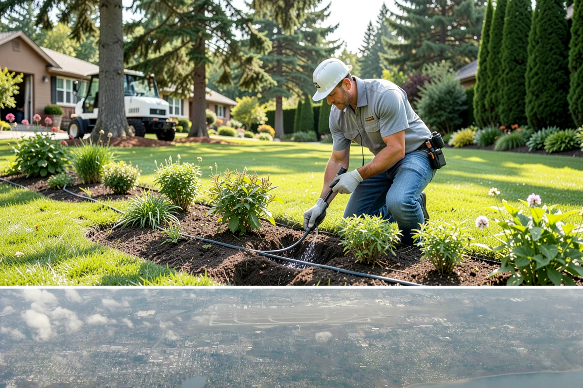 Standing Water Solutions in Burien, King County, WA - Assessment can happen during the wet season to see the problem in action, while installation is smoothest in drier months.