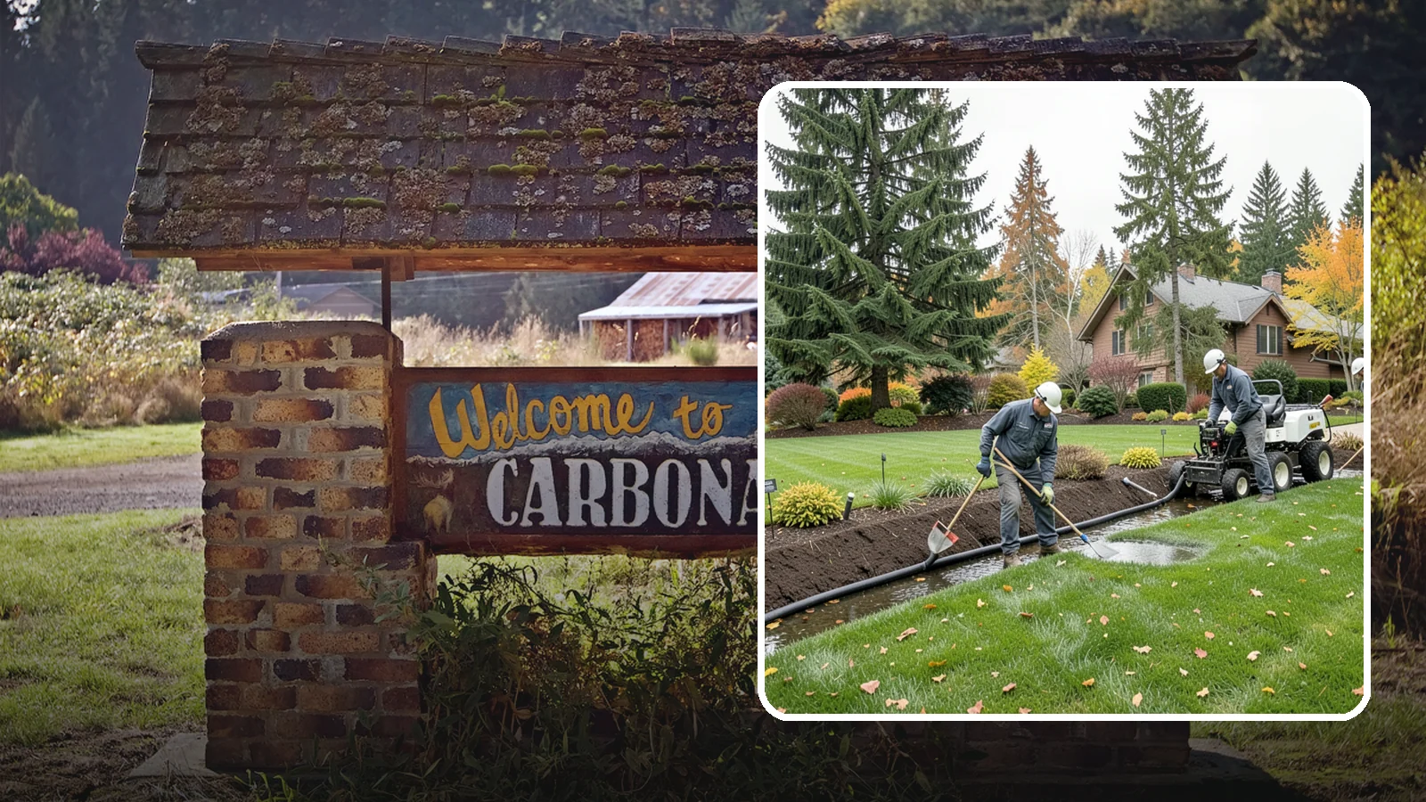 Standing Water Solutions in Carbonado, Pierce County, WA - We diagnose and correct persistent standing water using the right mix of grading, drains, and infiltration for your specific site.