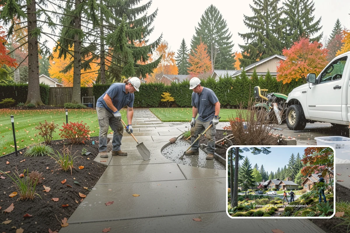Standing Water Solutions in Edgewood, Pierce County, WA - Root-cause diagnosis of persistent pooling