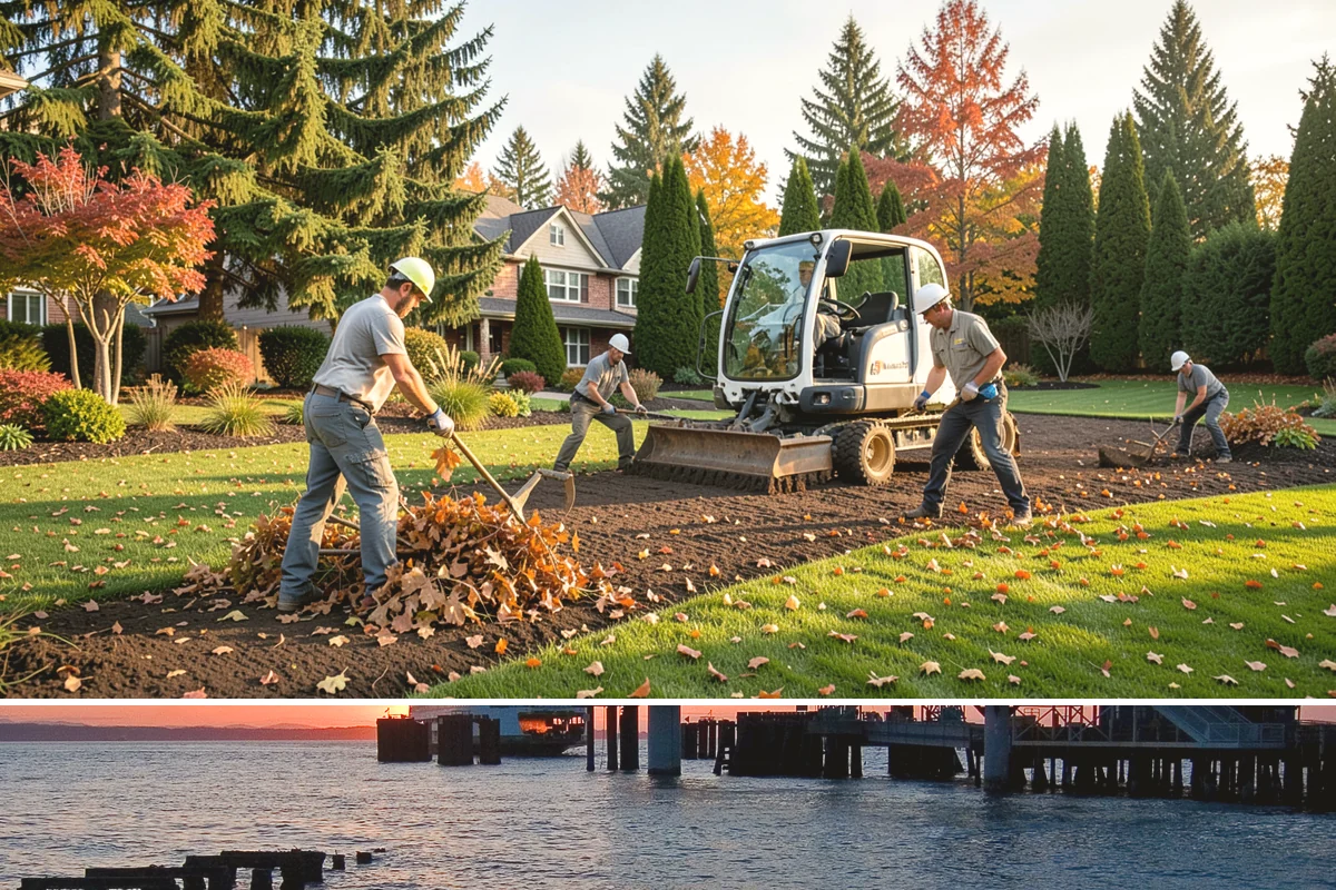 Standing Water Solutions in Edmonds, Snohomish County, WA - Assessment can happen during the wet season to see the problem in action, while installation is smoothest in drier months.