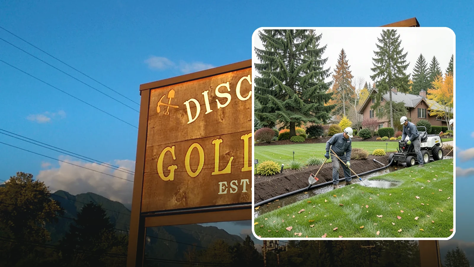 Standing Water Solutions in Gold Bar, Snohomish County, WA - We diagnose and correct persistent standing water using the right mix of grading, drains, and infiltration for your specific site.