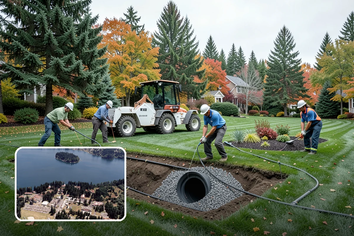Standing Water Solutions in Lakewood, Pierce County, WA - Root-cause diagnosis of persistent pooling