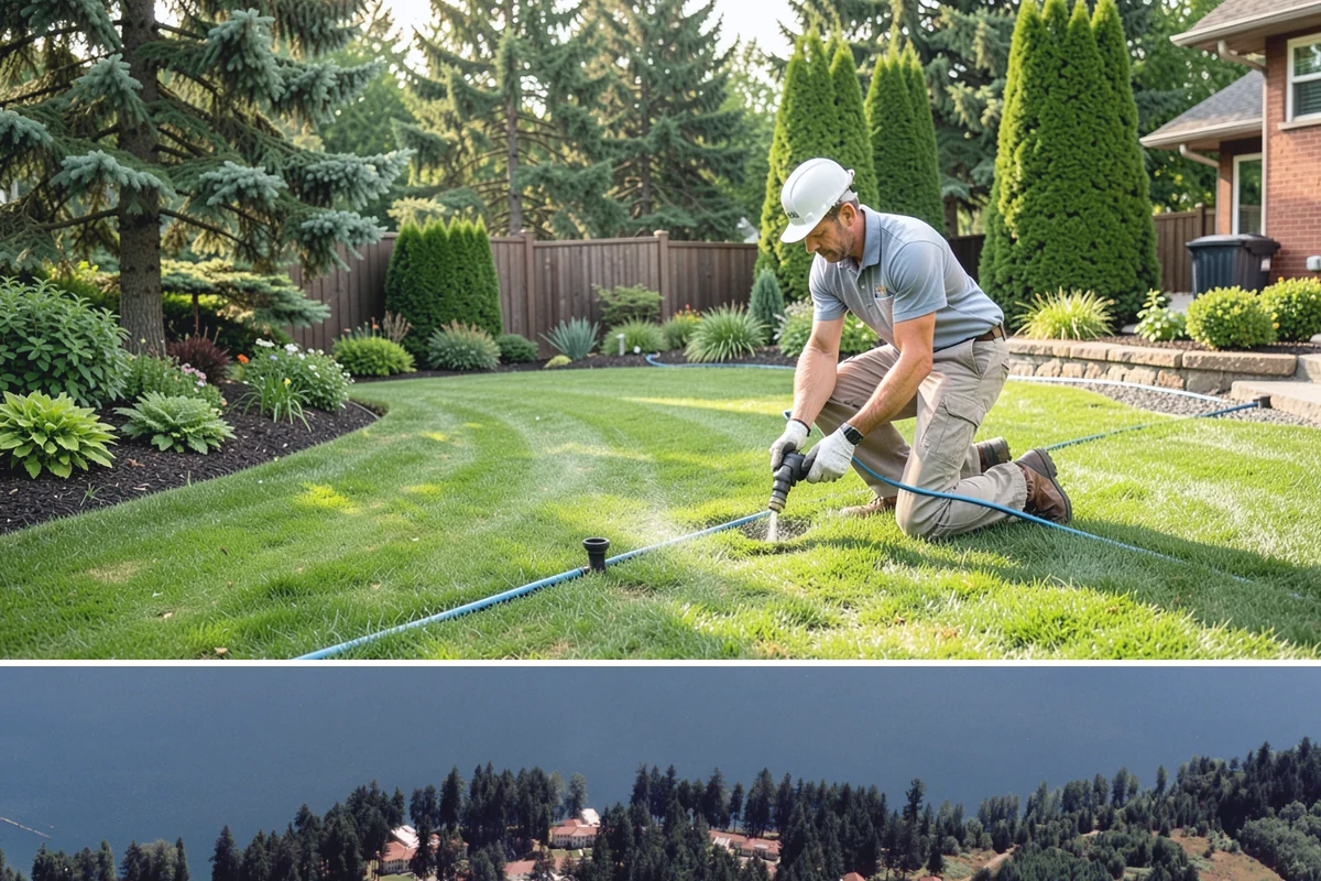 Standing Water Solutions in Lakewood, Pierce County, WA - Assessment can happen during the wet season to see the problem in action, while installation is smoothest in drier months.
