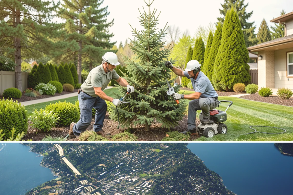 Standing Water Solutions in Mercer Island, King County, WA - Assessment can happen during the wet season to see the problem in action, while installation is smoothest in drier months.