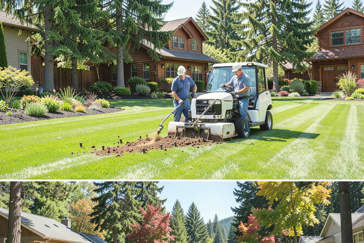 Standing Water Solutions in Orting, Pierce County, WA - Assessment can happen during the wet season to see the problem in action, while installation is smoothest in drier months.