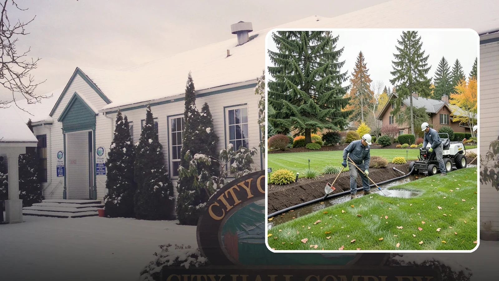 Standing Water Solutions in Pacific, King County, WA - We diagnose and correct persistent standing water using the right mix of grading, drains, and infiltration for your specific site.