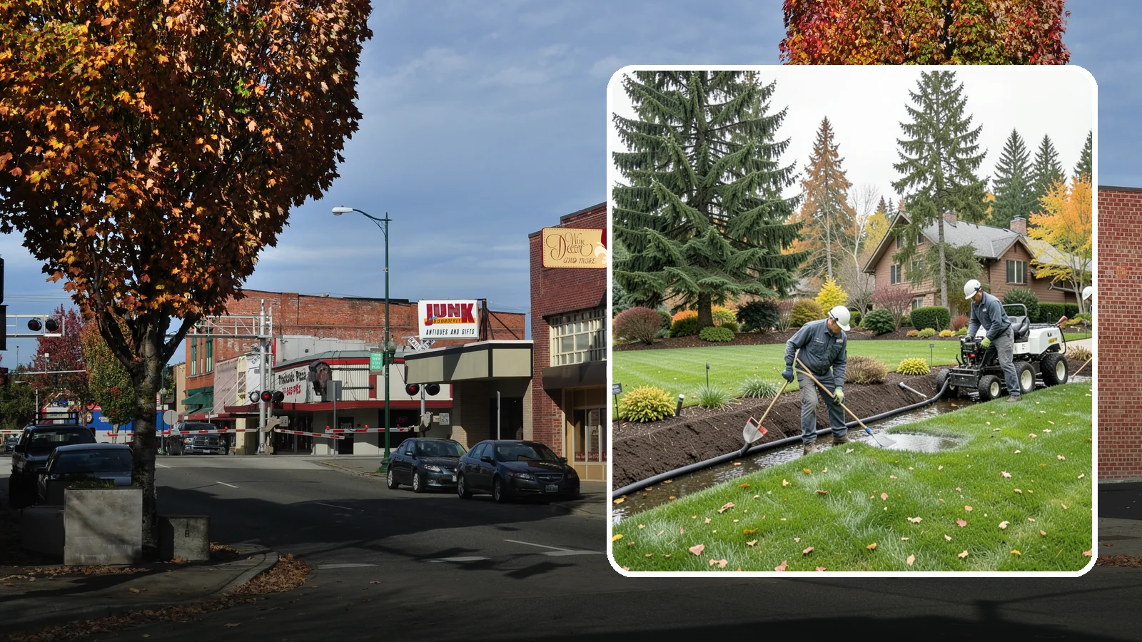 Standing Water Solutions in Puyallup, Pierce County, WA - We diagnose and correct persistent standing water using the right mix of grading, drains, and infiltration for your specific site.