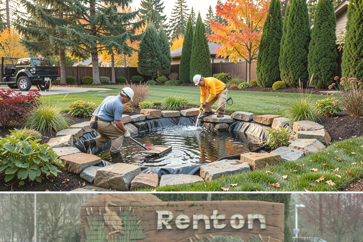 Standing Water Solutions in Renton, King County, WA - Assessment can happen during the wet season to see the problem in action, while installation is smoothest in drier months.