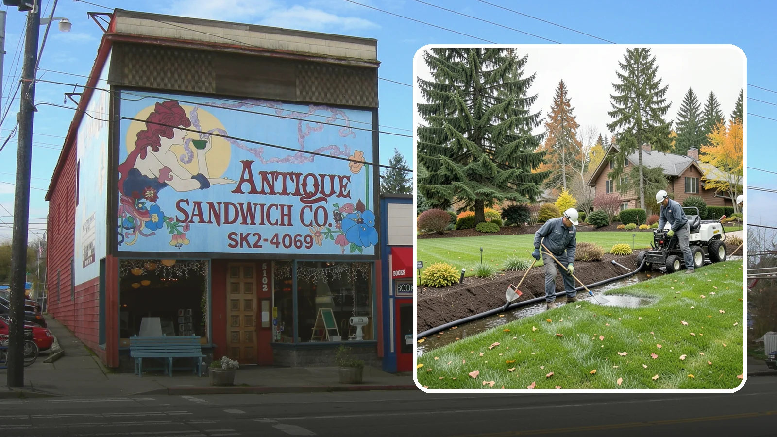 Standing Water Solutions in Ruston, Pierce County, WA - We diagnose and correct persistent standing water using the right mix of grading, drains, and infiltration for your specific site.
