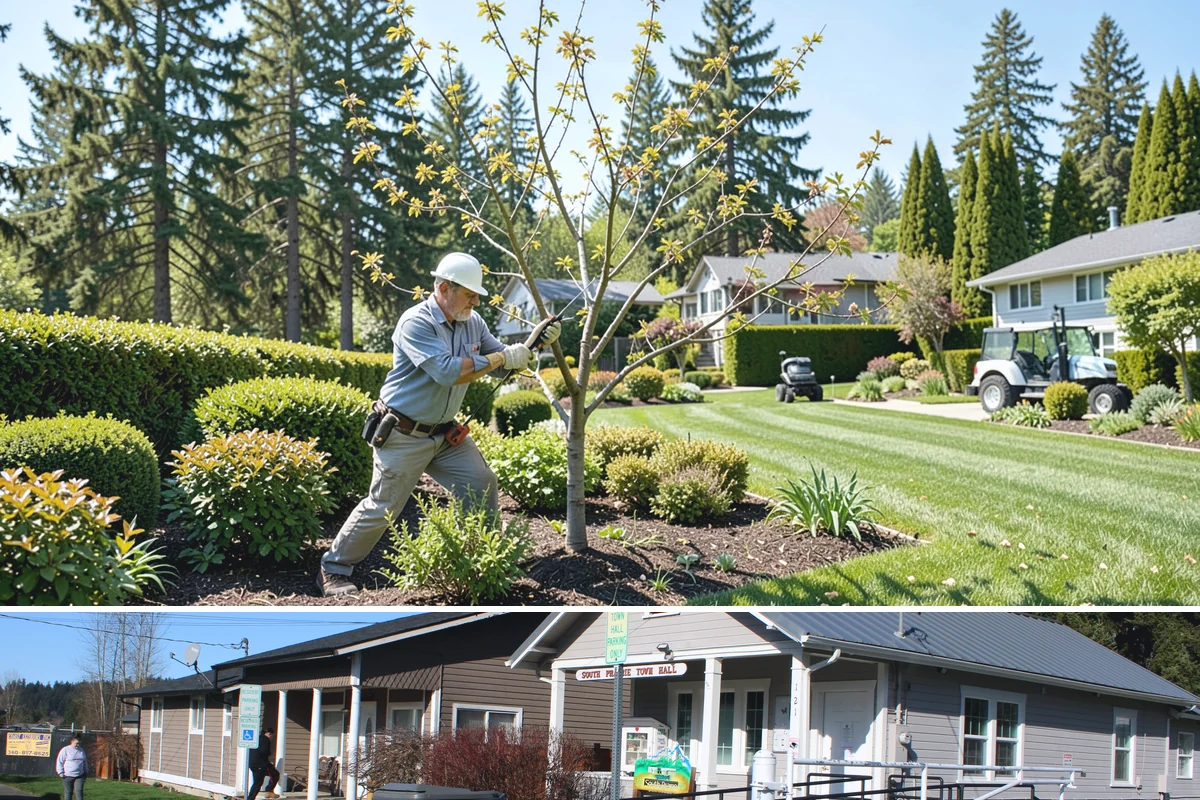 Standing Water Solutions in South Prairie, Pierce County, WA - Assessment can happen during the wet season to see the problem in action, while installation is smoothest in drier months.