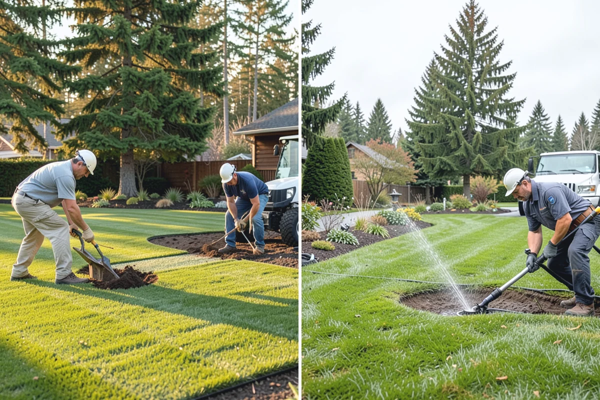 Standing Water Solutions in Woodinville, King County, WA - Conduct a full site and soil assessment