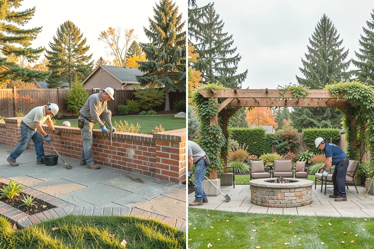 Stone Steps Installation in Anacortes, Skagit County, WA - Assess the grade and step layout