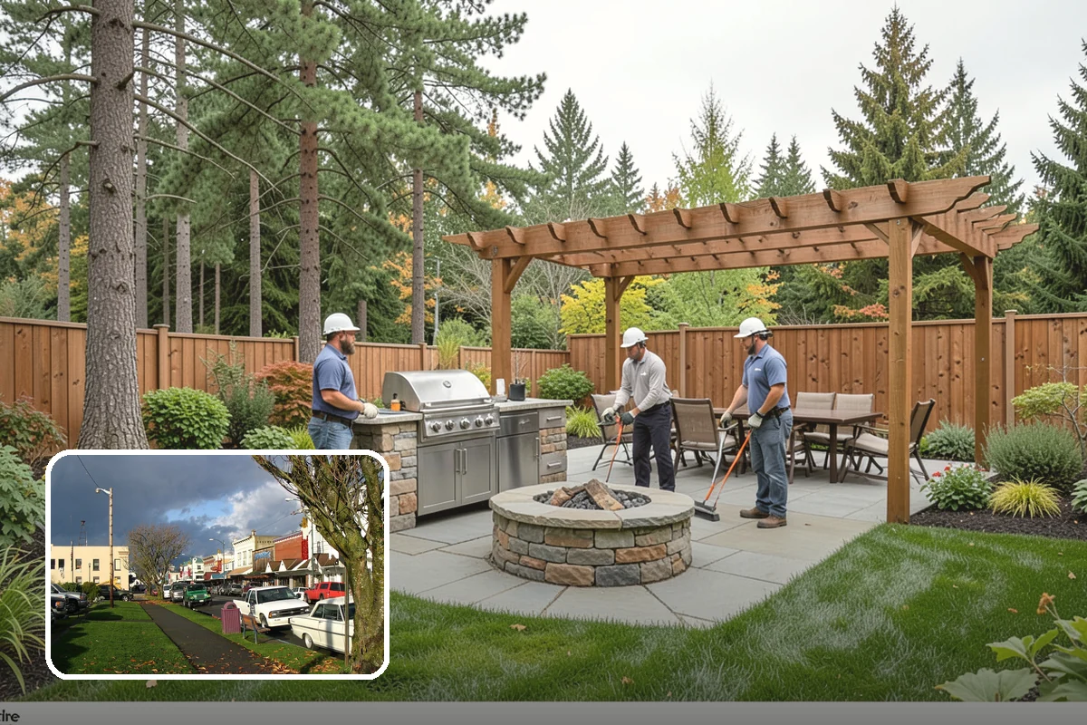 Stone Steps Installation in Arlington, Snohomish County, WA - Safe passage across grade changes
