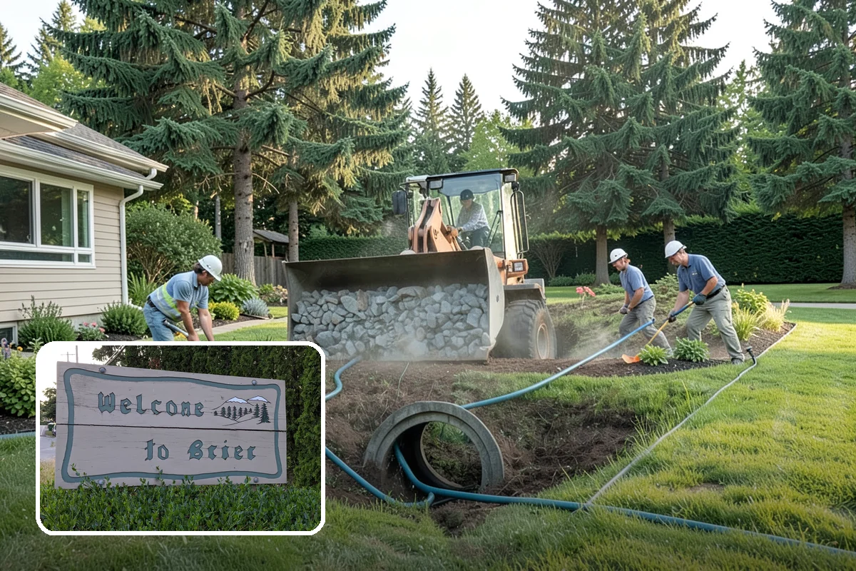 Stone Steps Installation in Brier, Snohomish County, WA - Safe passage across grade changes