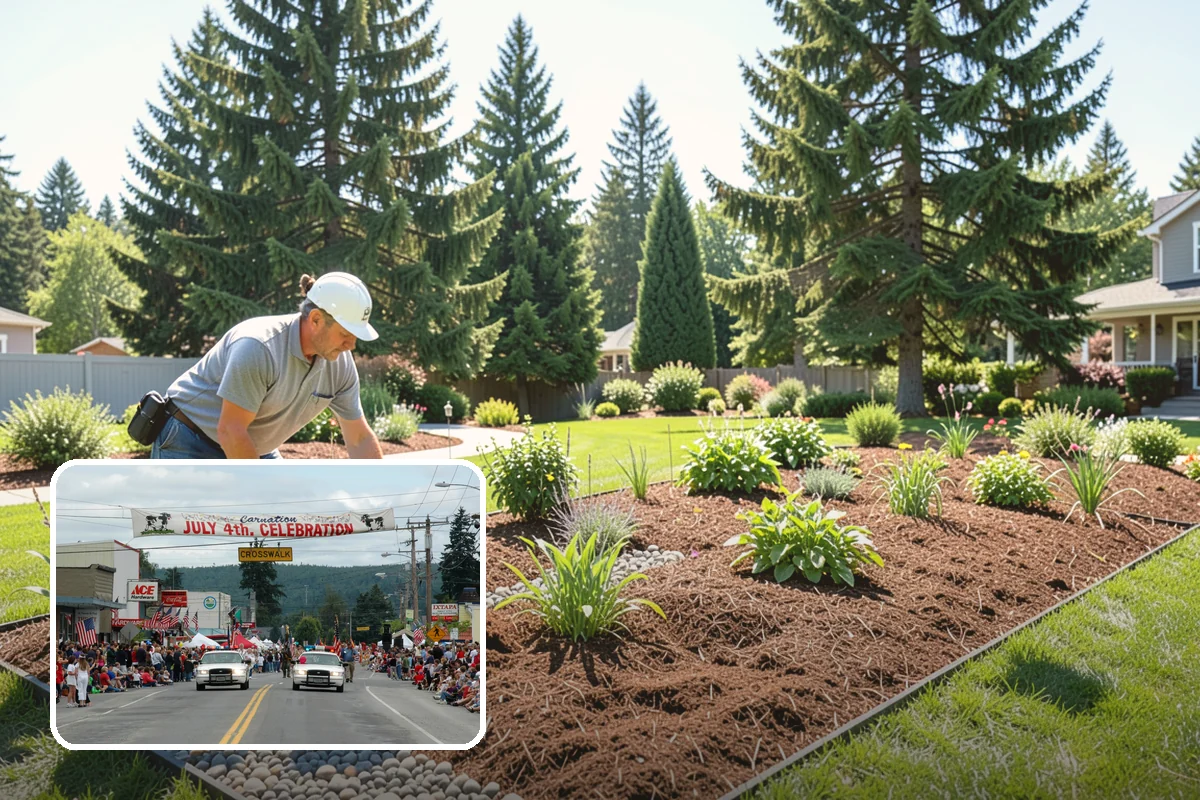 Stone Steps Installation in Carnation, King County, WA - Safe passage across grade changes