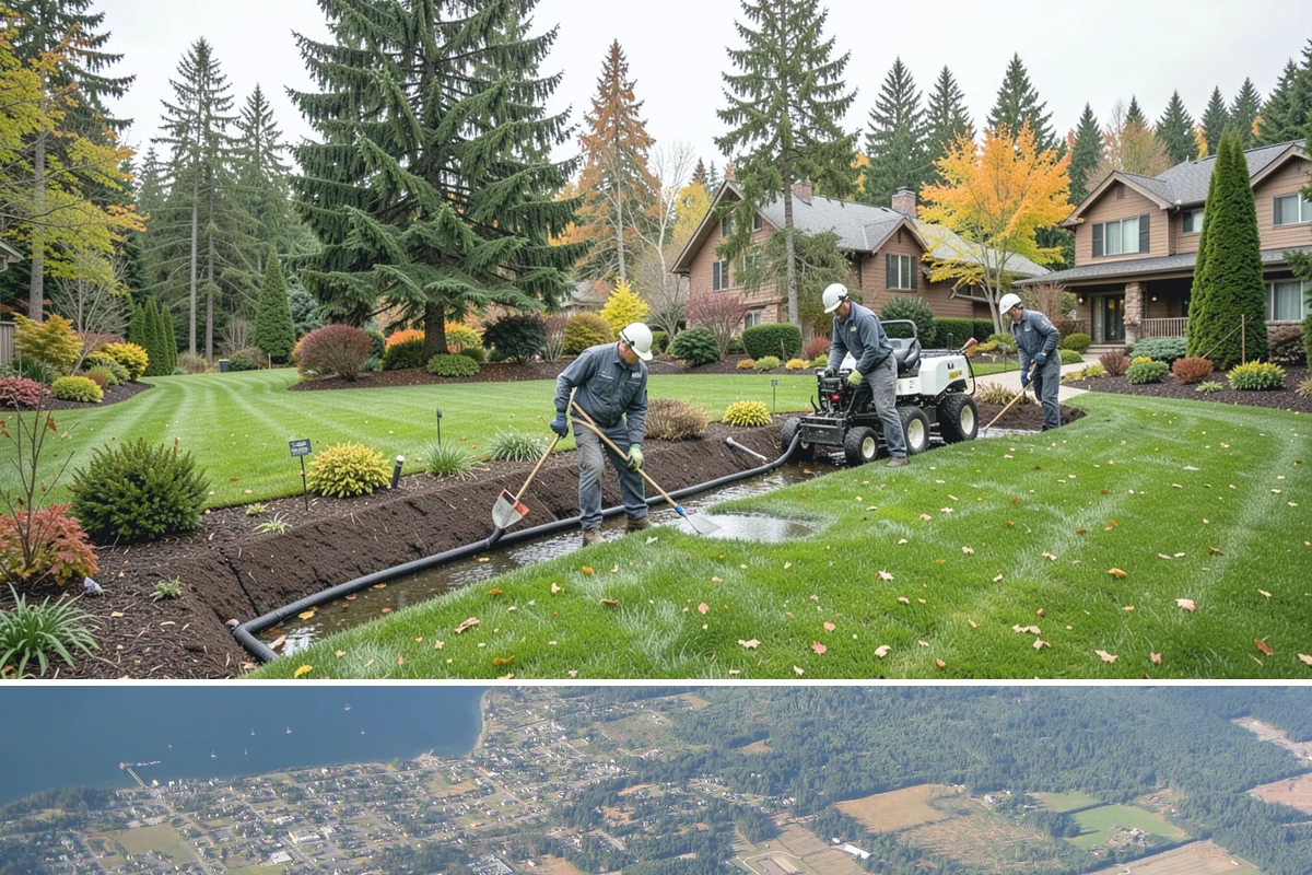 Stone Steps Installation in Coupeville, Island County, WA - Best built spring through fall.