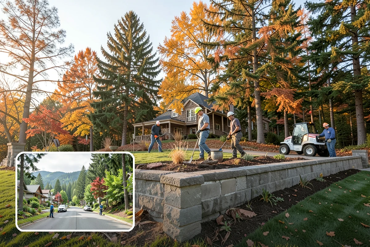 Stone Steps Installation in Darrington, Snohomish County, WA - Safe passage across grade changes