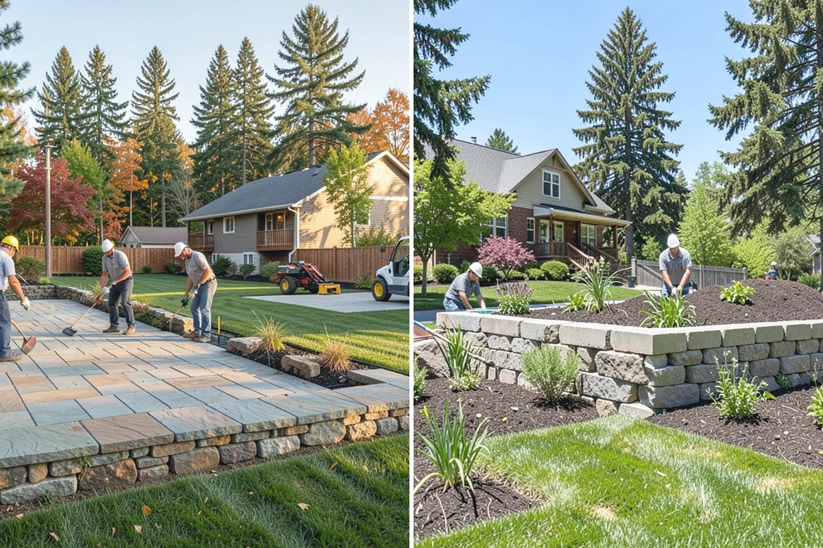 Stone Steps Installation in Darrington, Snohomish County, WA - Assess the grade and step layout