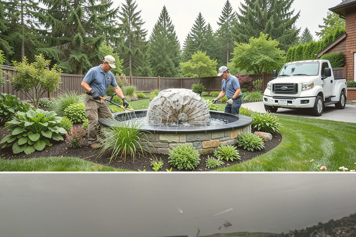 Stone Steps Installation in Des Moines, King County, WA - Best built spring through fall.