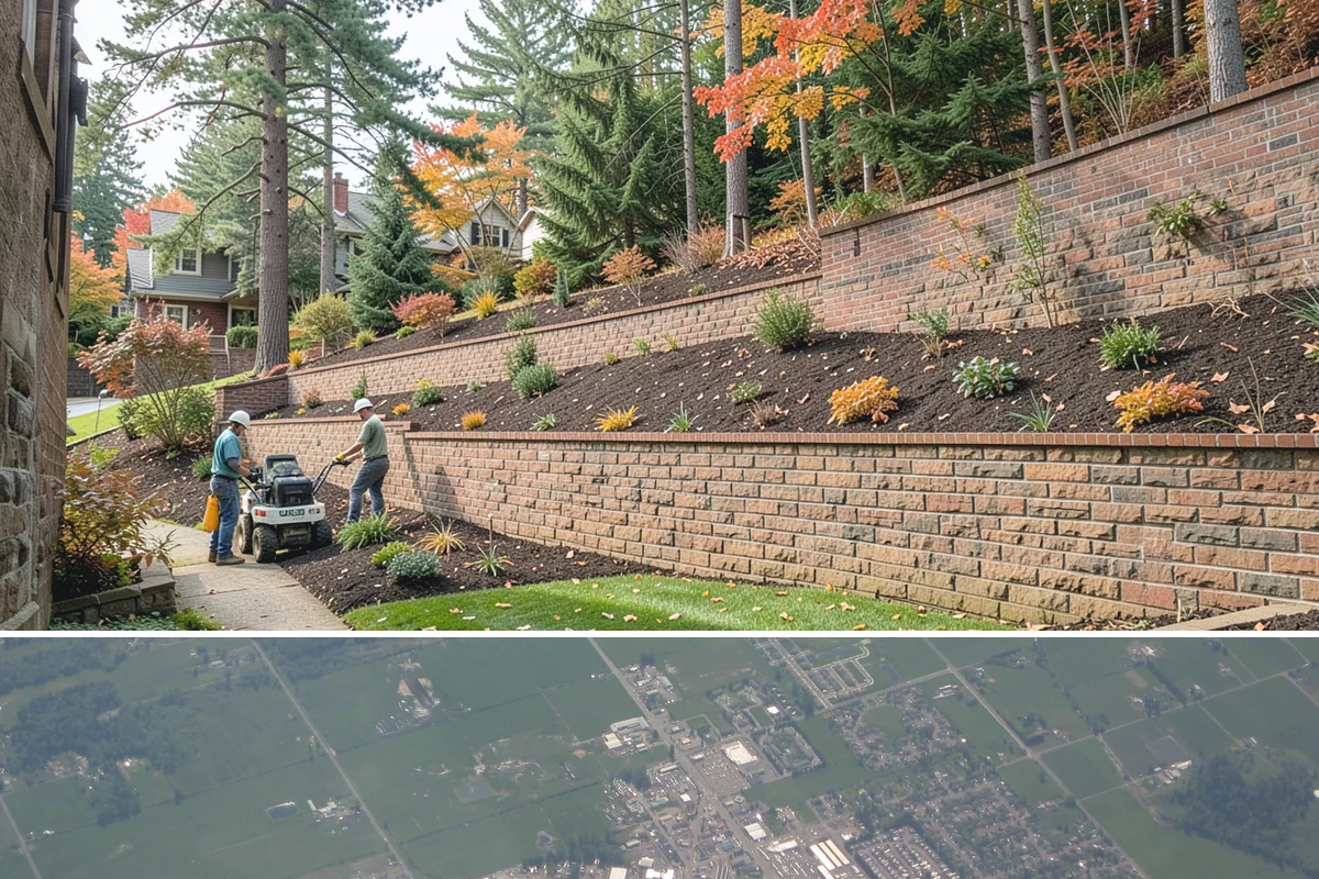 Stone Steps Installation in Enumclaw, King County, WA - Best built spring through fall.