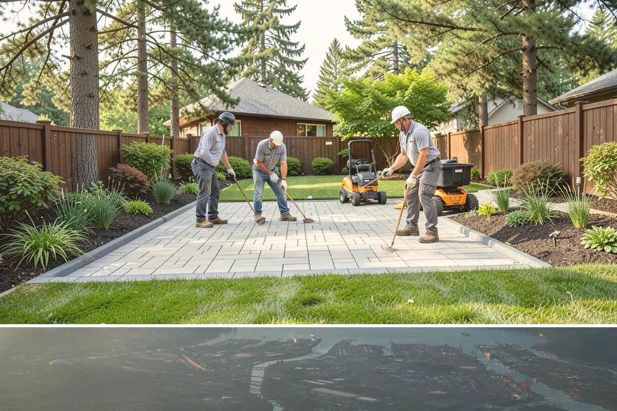 Stone Steps Installation in Fife, Pierce County, WA - Best built spring through fall.