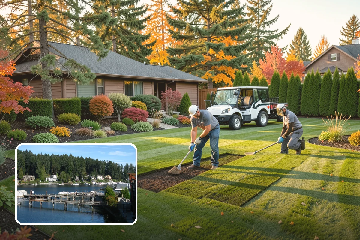 Stone Steps Installation in Gig Harbor, Pierce County, WA - Safe passage across grade changes