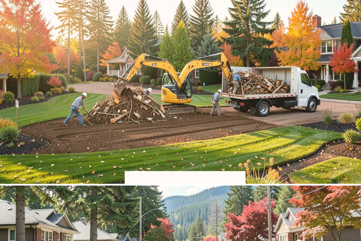 Stone Steps Installation in Hunts Point, King County, WA - Best built spring through fall.
