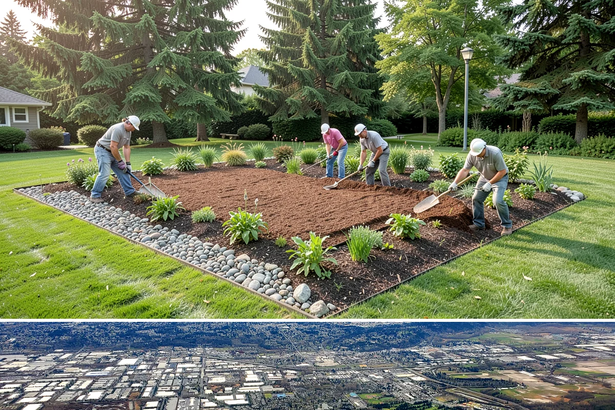 Stone Steps Installation in Kent, King County, WA - Best built spring through fall.