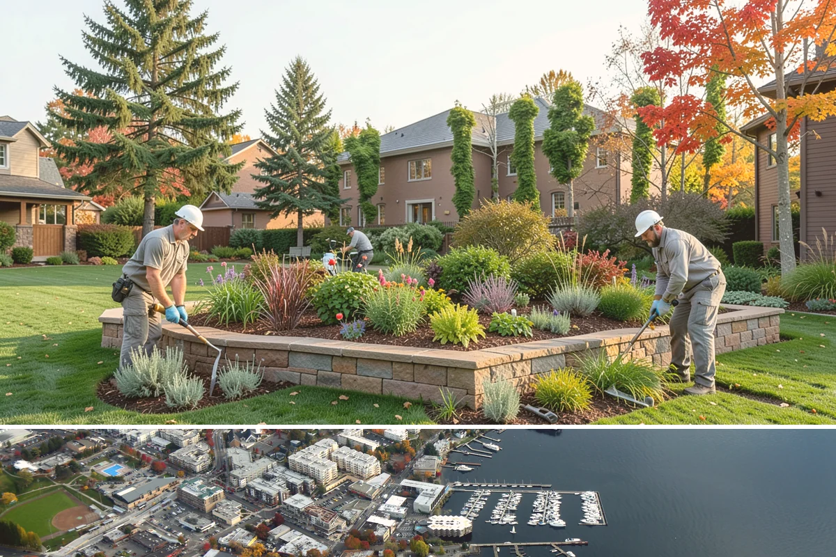 Stone Steps Installation in Kirkland, King County, WA - Best built spring through fall.