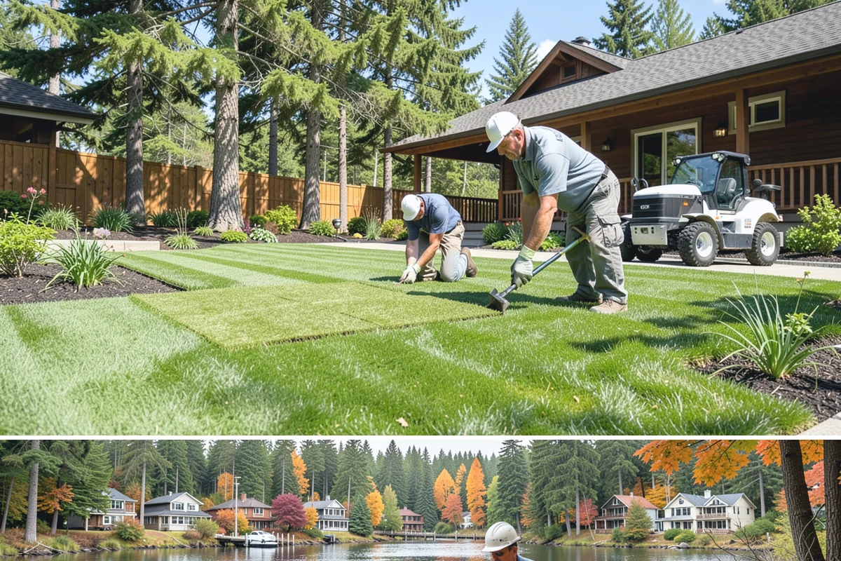 Stone Steps Installation in La Conner, Skagit County, WA - Best built spring through fall.