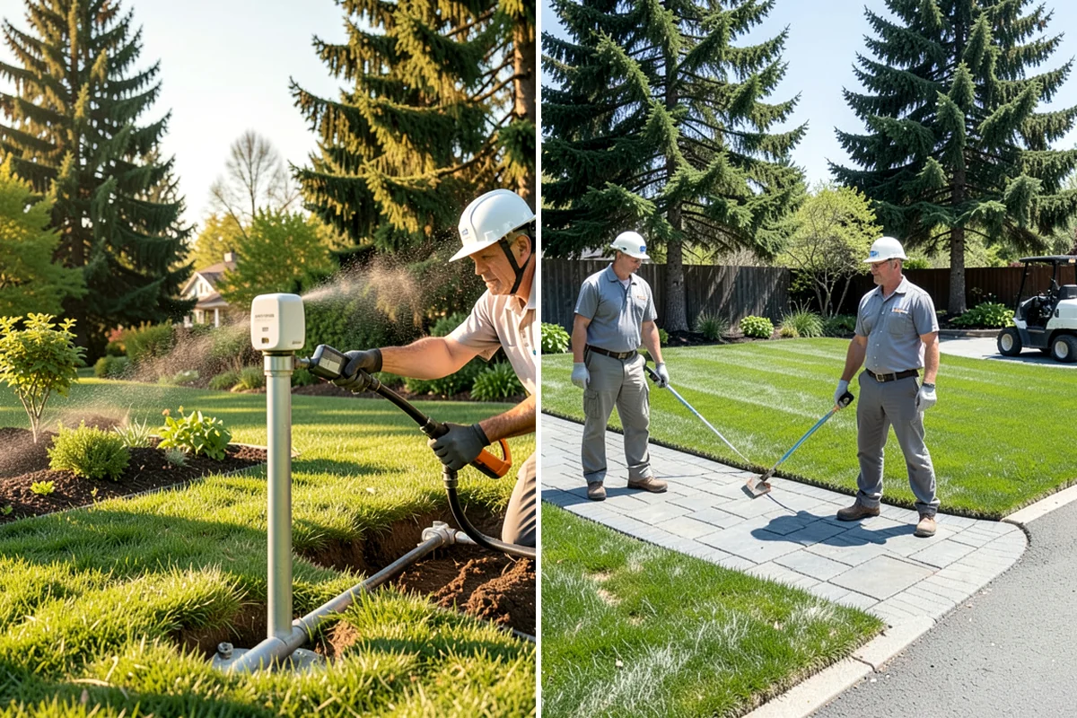 Stone Steps Installation in Lake Forest Park, King County, WA - Assess the grade and step layout