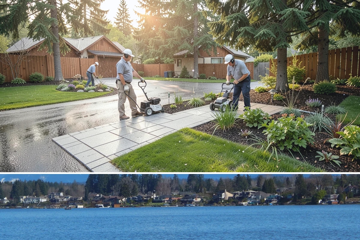 Stone Steps Installation in Lake Stevens, Snohomish County, WA - Best built spring through fall.