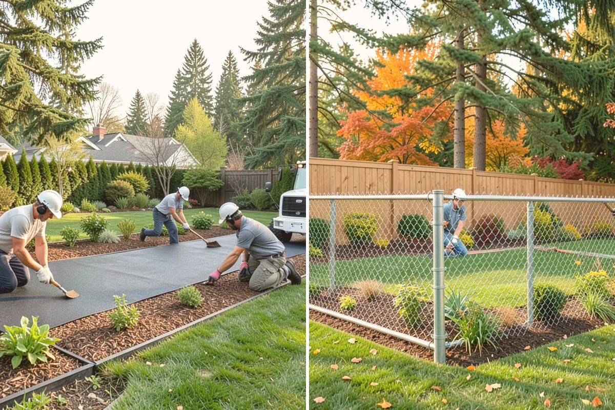 Stone Steps Installation in Milton, King County, WA - Assess the grade and step layout