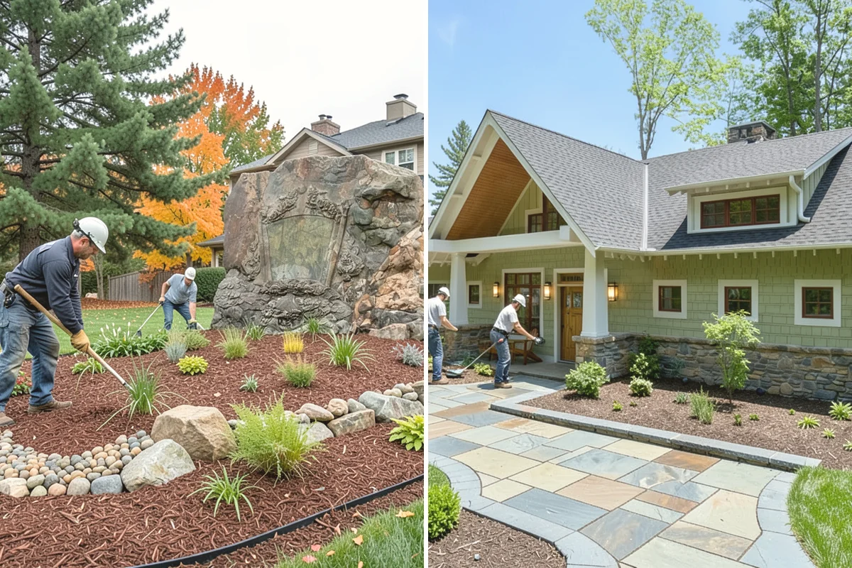 Stone Steps Installation in Monroe, Snohomish County, WA - Assess the grade and step layout