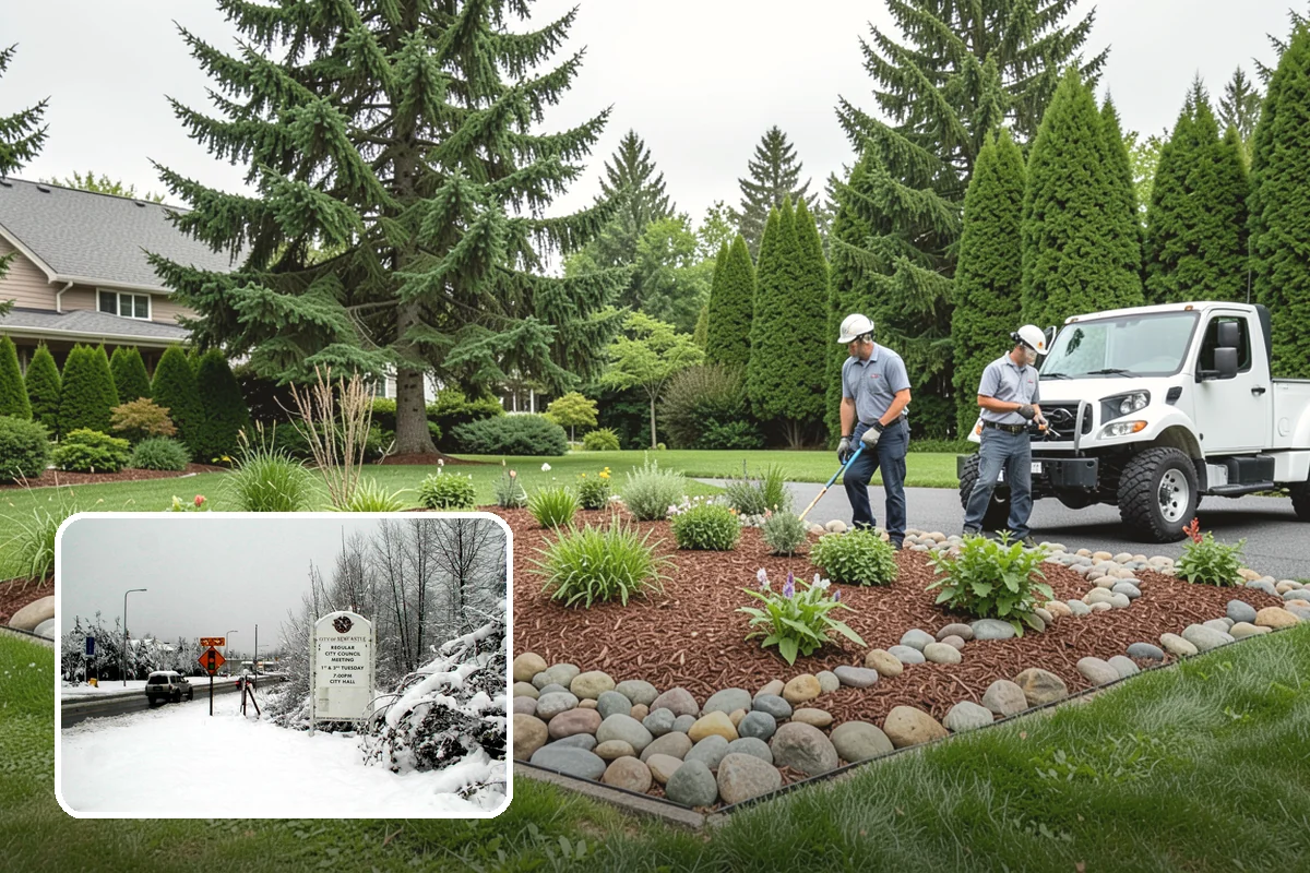 Stone Steps Installation in Newcastle, King County, WA - Safe passage across grade changes