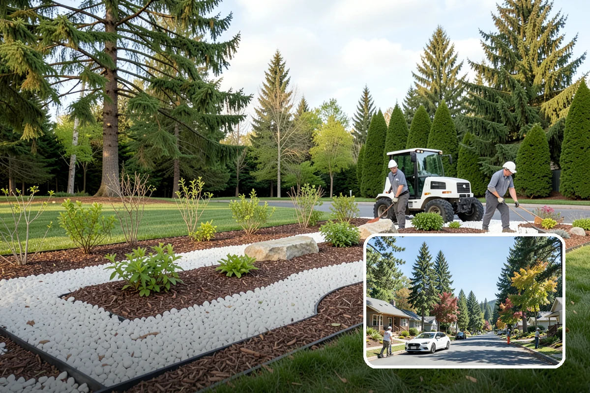 Stone Steps Installation in Orting, Pierce County, WA - Safe passage across grade changes