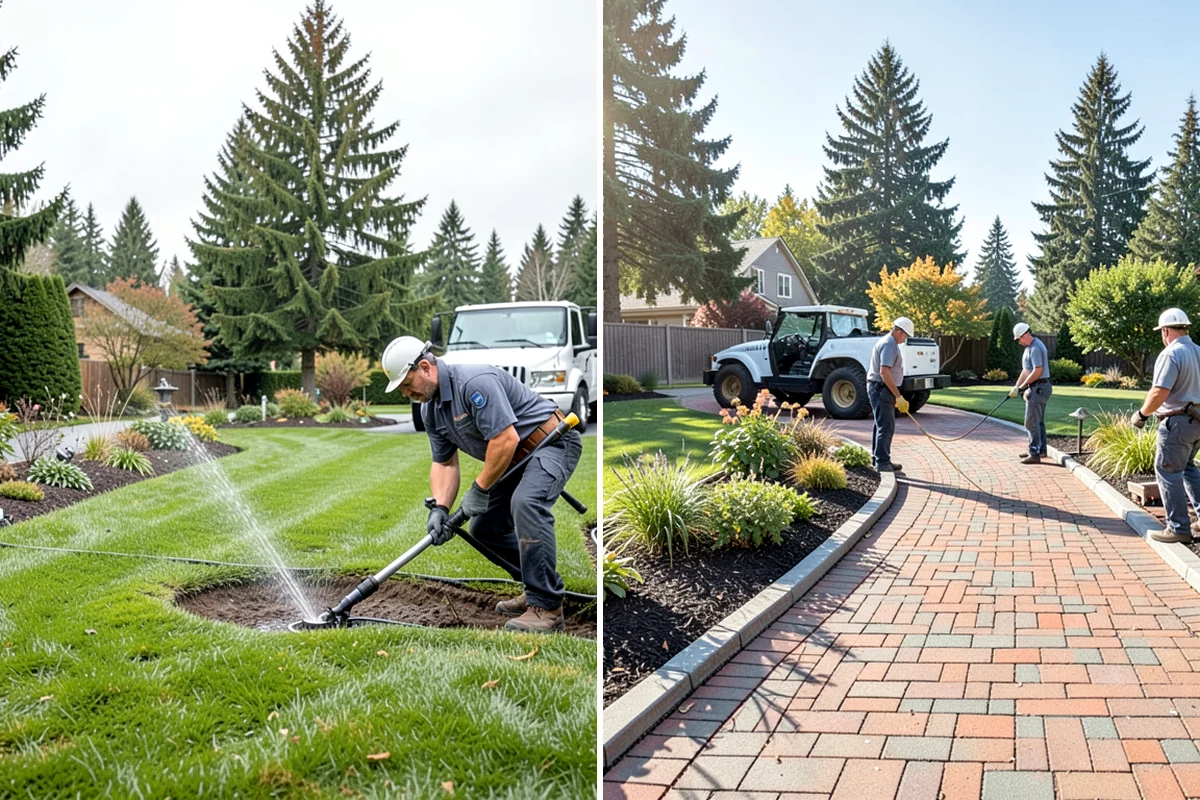Stone Steps Installation in Seattle, King County, WA - Assess the grade and step layout
