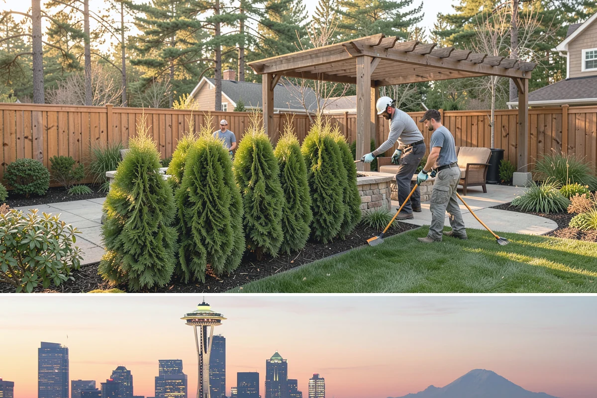 Stone Steps Installation in Seattle, King County, WA - Best built spring through fall.
