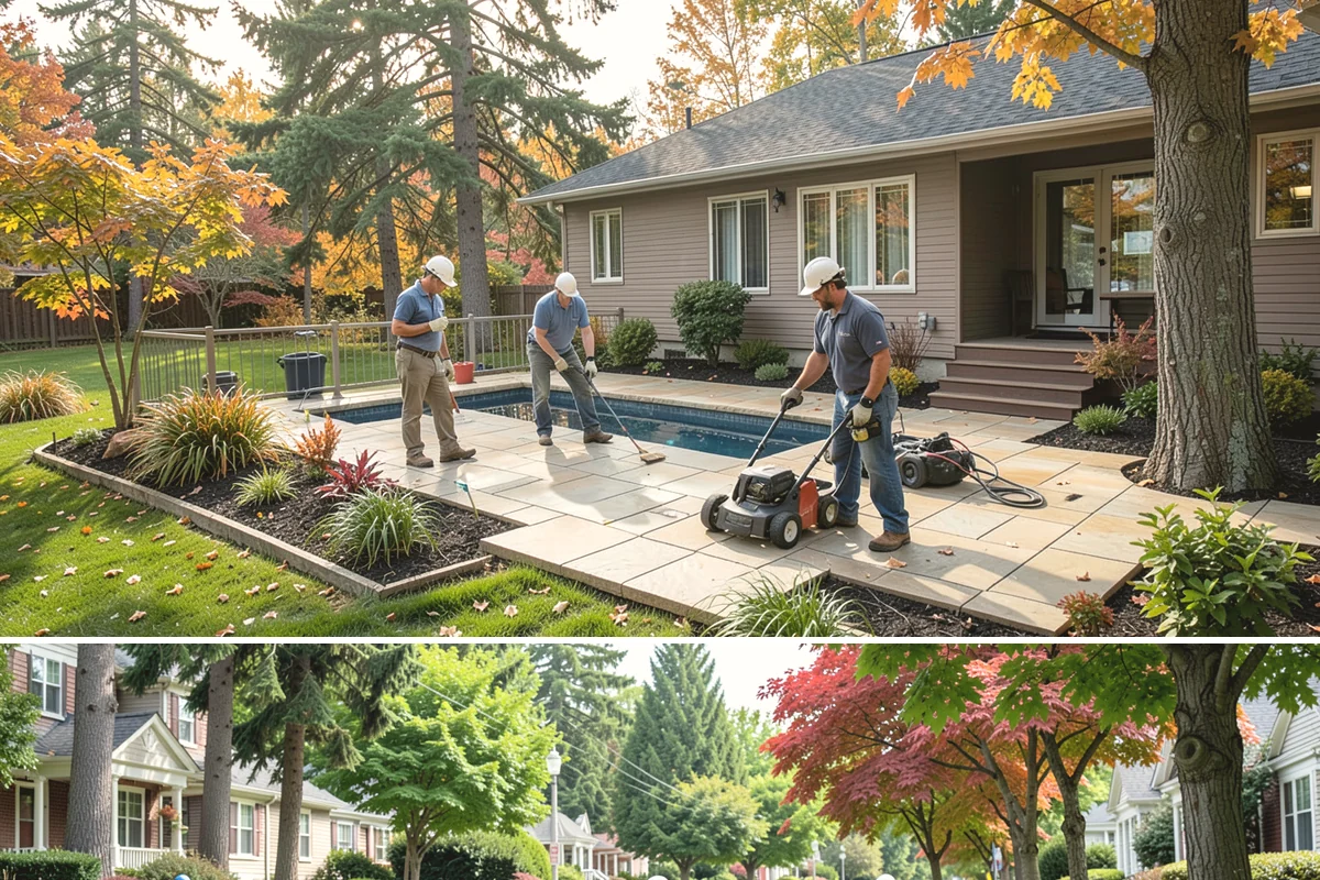 Stone Veneer Installation in Beaux Arts Village, King County, WA - Best installed spring through fall.