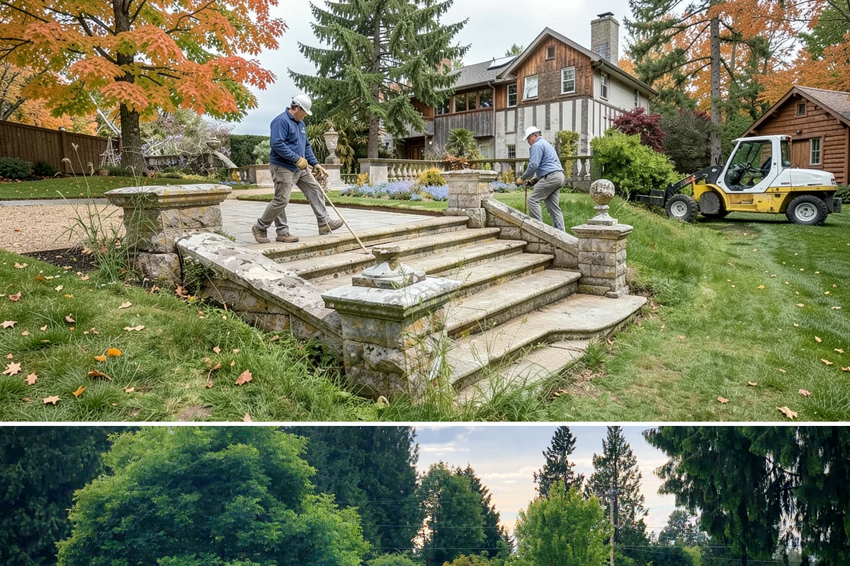 Stone Veneer Installation in Bonney Lake, Pierce County, WA - Best installed spring through fall.