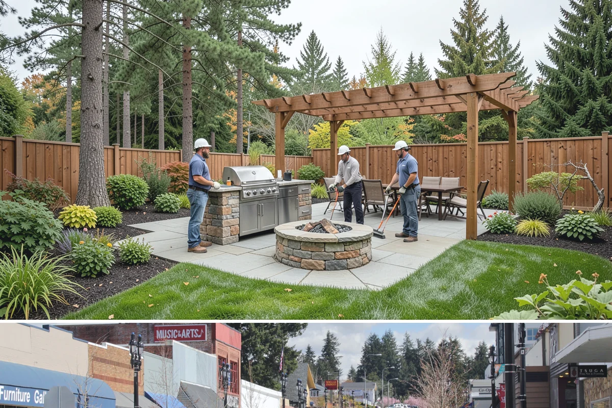 Stone Veneer Installation in Bothell, King County, WA - Best installed spring through fall.