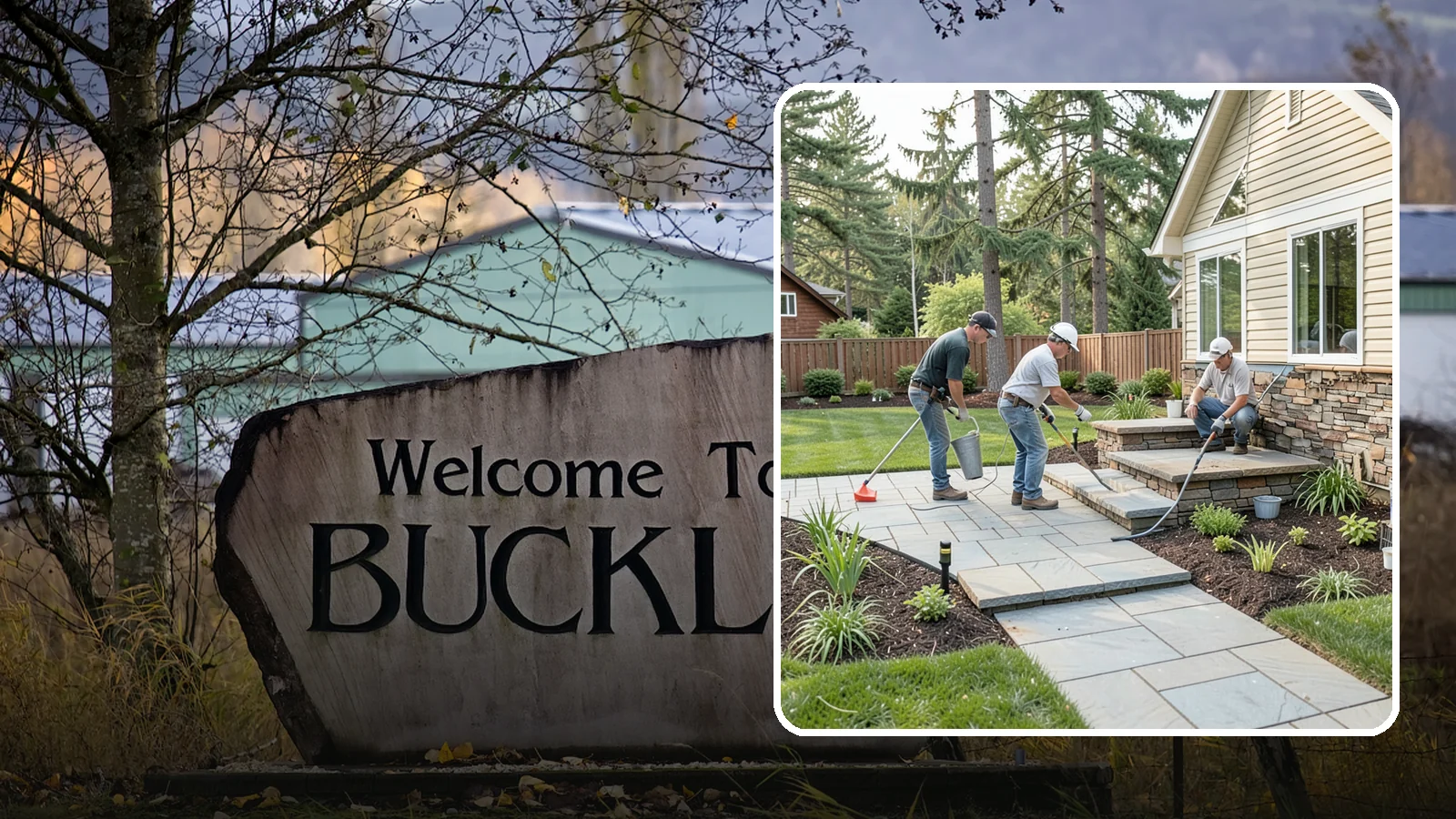 Stone Veneer Installation in Buckley, Pierce County, WA - Stone veneer that transforms walls, pillars, and features with the look of solid stone at lower cost.