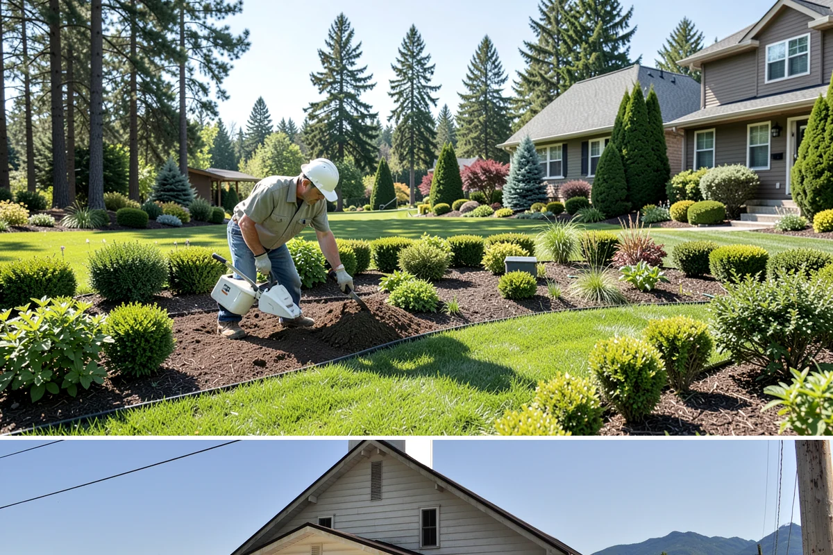 Stone Veneer Installation in Concrete, Skagit County, WA - Best installed spring through fall.