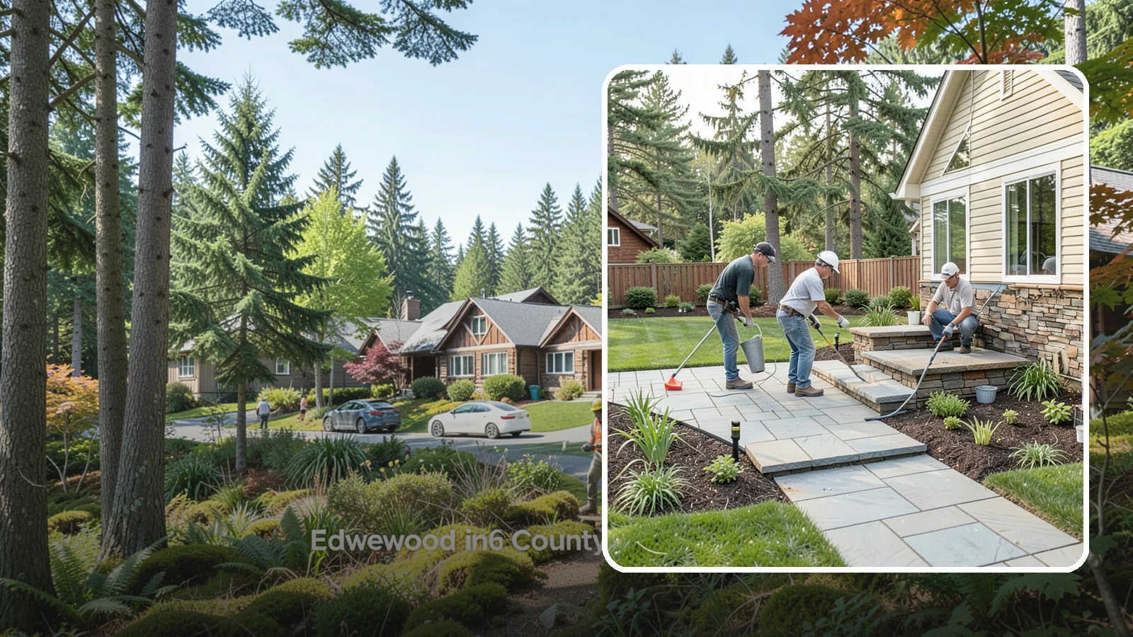 Stone Veneer Installation in Edgewood, Pierce County, WA - Stone veneer that transforms walls, pillars, and features with the look of solid stone at lower cost.